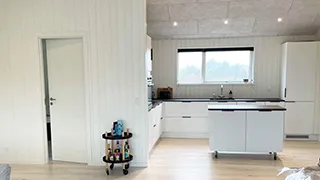 Küche in Grønhøj Sommerhus