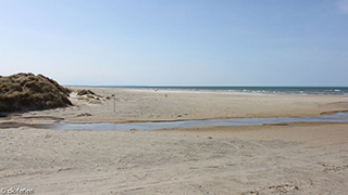 Strand in der Nähe von Hus Bloksbjerg