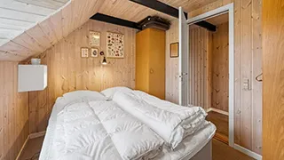 Schlafzimmer in Hus Ståtag ved Vesterhavet