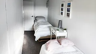 Schlafzimmer in Mandø Byvejhus
