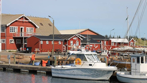 Hafen in der Nähe von Knasborg Idyl