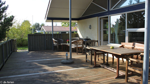 Terrasse von Annes Spahus