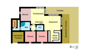 Grundriss von Annes Spahus