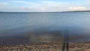 Strand in der Nähe von Hvidbjerg Poolhus