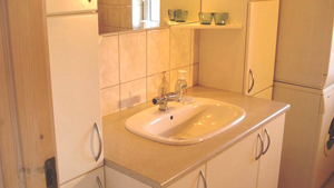 Badezimmer in Sommerhus Dyngby