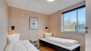 Schlafzimmer in Ertebjerg Aktivhus