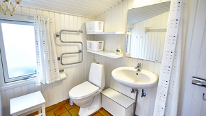 Badezimmer in Hus Bøgebjerglund Havblik