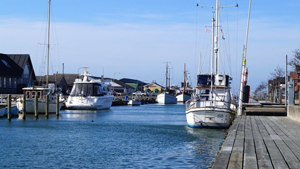 Hafen in der Nähe von Slettemose Aktivhus