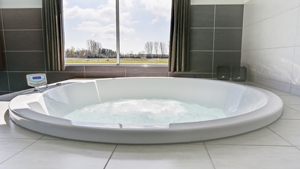 Whirlpool in Hejmdals Poolhus