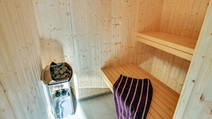 Sauna in Bøllejung Aktivhus