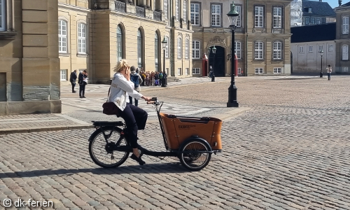 Lastenrad in Kopenhagen